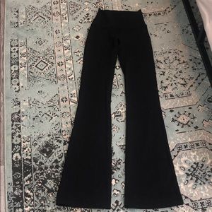 LuLu Lemon size 4 Flare black pants